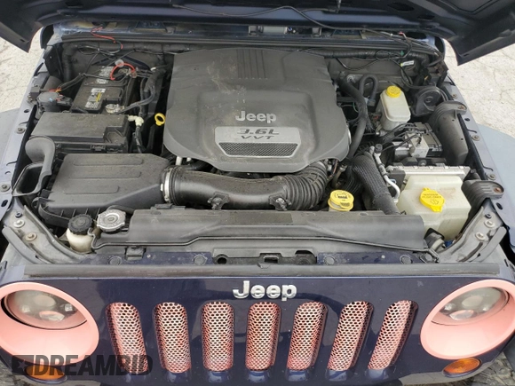 2013 Jeep Wrangler Unlimited Sport с VIN 1C4BJWDGXDL521666, выставлен на аукционе Copart как лот 57277255 с пробегом 158 793 миль миль и Списание • Salvage title. История ставок и продаж доступна на DreamBid. Изображение 12.
