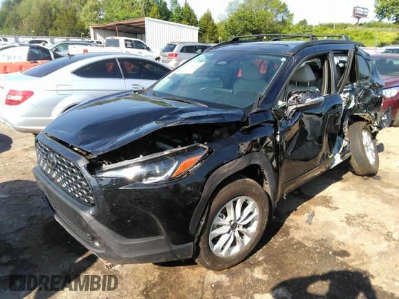 2023 Toyota Corolla Cross LE z VIN 7MUCAAAG4PV043720, wystawiony jako IAAI lot #36955746 z przebiegiem Nie podano mil oraz . Historia ofert i sprzedaży dostępna na DreamBid. Obrazek 2.