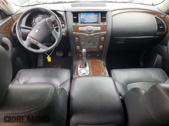 2018 Nissan Armada Platinum with VIN JN8AY2NF8JX300128, listed as a Copart auction lot 72628494 with 145,379 mi miles and Salvage Title. Bid and sale history available at carsss.com. Image 8.