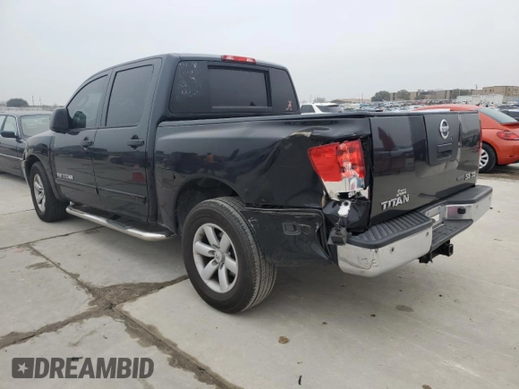 2010 Nissan Titan SE with VIN 1N6BA0ED7AN314912, listed as a Copart auction lot 44160485 with 382,943 mi miles and Salvage Title. Bid and sale history available at carsss.com. Image 2.