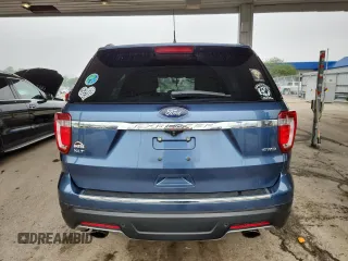 2018 Ford Explorer XLT with VIN 1FM5K8D89JGA78862, listed as a Copart auction lot 59912235 with 132,897 mi miles and Salvage title. Bid and sale history available at DreamBid. Image 6.