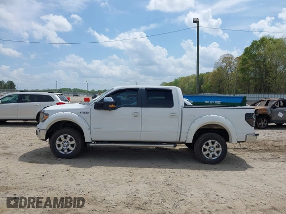 2011 Ford F-150 XLT with VIN 1FTFW1CT5BFC17998, listed as a IAAI auction lot 41968678 with 255,437 mi miles. Bid and sale history available at carsss.com. Image 14.