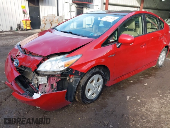 2011 Toyota Prius I with VIN JTDKN3DU2B5330785, listed as a IAAI auction lot 41710450 with 116,311 mi miles and . Bid and sale history available at DreamBid. Image 6.