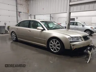 2005 Audi A8 z VIN WAUML44E85N013995, wystawiony jako IAAI lot #42130813 z przebiegiem 53 435 mil mil oraz . Historia ofert i sprzedaży dostępna na DreamBid. Obrazek 1.