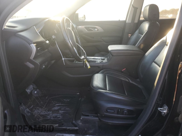 2021 Chevrolet Traverse RS with VIN 1GNERJKW3MJ180696, listed as a Copart auction lot 80042674 with 109,594 mi miles and Salvage Title. Bid and sale history available at carsss.com. Image 7.