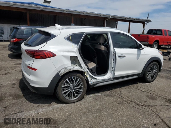 2020 Hyundai Tucson Sport с VIN KM8J3CAL4LU170666, выставлен на аукционе Copart как лот 56473255 с пробегом 63 243 миль миль и Списание • Salvage title. История ставок и продаж доступна на DreamBid. Изображение 3.