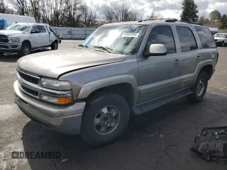 2003 Chevrolet Tahoe LS with VIN 1GNEK13Z63J149891, listed as a Copart auction lot 48903585 with 217,603 mi miles and Salvage Title. Bid and sale history available at DreamBid. Image 1.