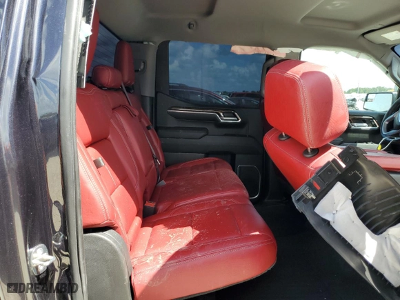 2022 GMC Sierra 1500 Elevation with VIN 3GTPHCEK5NG584546, listed as a Copart auction lot 70234964 with 42,924 mi miles and Non Repairable. Bid and sale history available at carsss.com. Image 10.