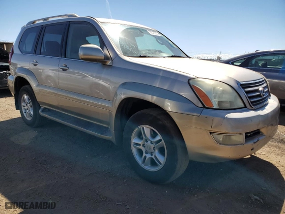 2003 Lexus GX 470 with VIN JTJBT20X730014455, listed as a Copart auction lot 50578635 with 440,835 mi miles and Clean Title. Bid and sale history available at carsss.com. Image 4.