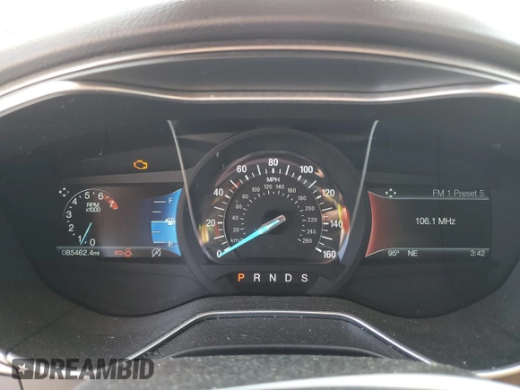 2017 Ford Fusion SE with VIN 3FA6P0HD7HR292647, listed as a Copart auction lot 59191045 with 85,462 mi miles and Salvage title. Bid and sale history available at DreamBid. Image 9.