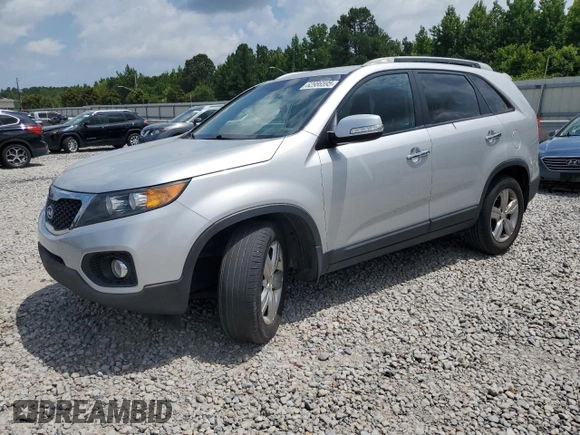 2012 Kia Sorento EX with VIN 5XYKU4A69CG288431, listed as a Copart auction lot 62986595 with 216,323 mi miles and Salvage title. Bid and sale history available at DreamBid. Image 1.
