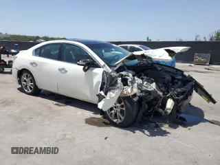 2013 Nissan Maxima SV z VIN 1N4AA5AP0DC820096, wystawiony jako Copart lot #56989385 z przebiegiem 137 982 mil mil oraz Szkoda całkowita • Salvage title. Historia ofert i sprzedaży dostępna na DreamBid. Obrazek 4.