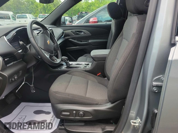 2023 Chevrolet Traverse LT Cloth with VIN 1GNERGKWXPJ247091, listed as a IAAI auction lot 42355848 with 16,706 mi miles and . Bid and sale history available at DreamBid. Image 1.