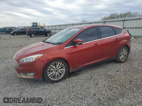 2018 Ford Focus Titanium с VIN 1FADP3N23JL314269, выставлен на аукционе Copart как лот 52994785 с пробегом Не указан миль и Списание • Salvage title. История ставок и продаж доступна на DreamBid. Изображение 1.
