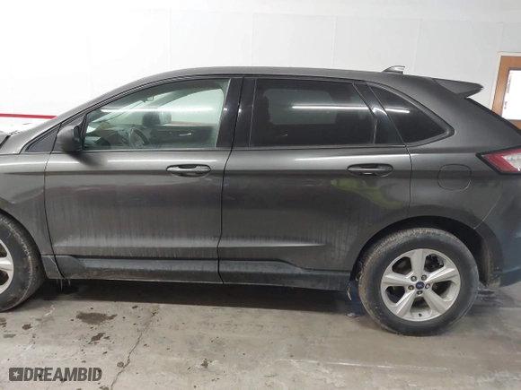 2017 Ford Edge SE with VIN 2FMPK4G93HBC01708, listed as a IAAI auction lot 41597629 with 156,194 mi miles. Bid and sale history available at carsss.com. Image 14.