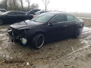 2014 Buick Regal GS with VIN 2G4GT5GX5E9285504, listed as a Copart auction lot 66842974 with 110,569 mi miles and Non Repairable. Bid and sale history available at carsss.com. Image 1.