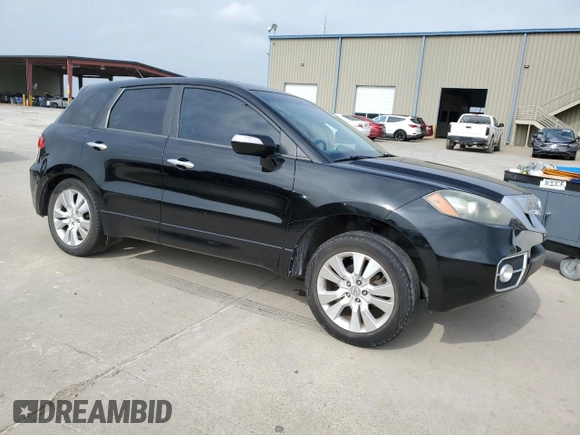 2011 Acura RDX with VIN 5J8TB2H27BA000018, listed as a Copart auction lot 51544725 with 183,404 mi miles and Salvage Title. Bid and sale history available at carsss.com. Image 4.