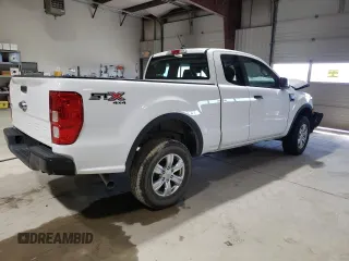 2022 Ford Ranger XL with VIN 1FTER1FH3NLD19879, listed as a Copart auction lot 51042735 with 7,025 mi miles and Salvage Title. Bid and sale history available at DreamBid. Image 3.
