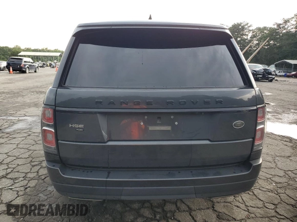 2020 Land Rover Range Rover z VIN SALGS5SE7LA574603, wystawiony jako Copart lot #59981714 z przebiegiem 54 127 mil mil oraz Szkoda całkowita • Salvage title. Historia ofert i sprzedaży dostępna na DreamBid. Obrazek 6.