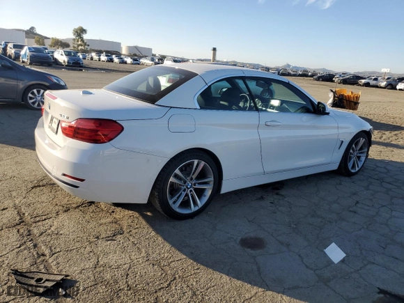 2016 BMW 4 Series 428i with VIN WBA3V7C55G5A25732, listed as a Copart auction lot 44645915 with 101,513 mi miles and Salvage Title. Bid and sale history available at carsss.com. Image 3.