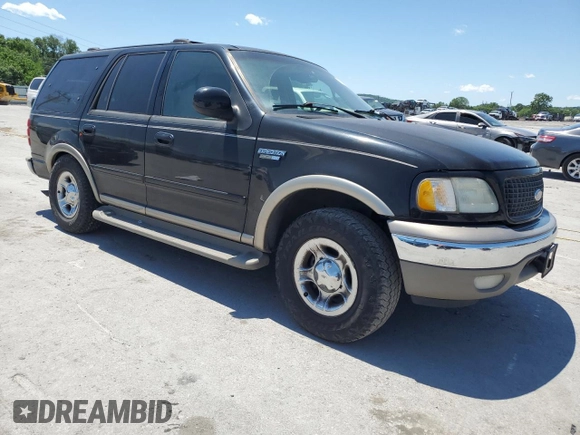2002 Ford Expedition Eddie Bauer with VIN 1FMRU17W82LA22014, listed as a Copart auction lot 58139015 with Not provided miles and Salvage title. Bid and sale history available at DreamBid. Image 4.