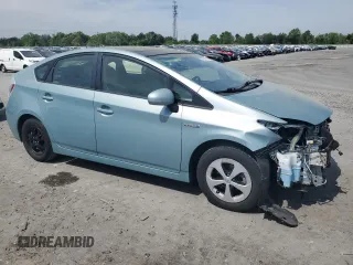 2012 Toyota Prius One with VIN JTDKN3DU3C5477358, listed as a Copart auction lot 54340335 with 166,432 mi miles and Salvage Title. Bid and sale history available at DreamBid. Image 4.