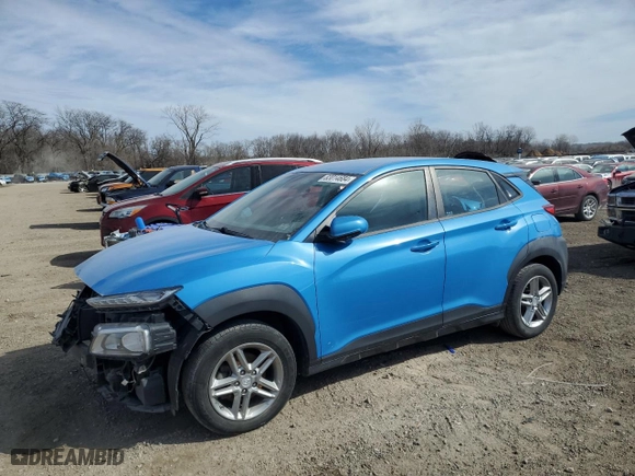 2020 Hyundai Kona SE with VIN KM8K12AA0LU408452, listed as a Copart auction lot 83014684 with 97,367 mi miles and Salvage Title. Bid and sale history available at carsss.com. Image 1.