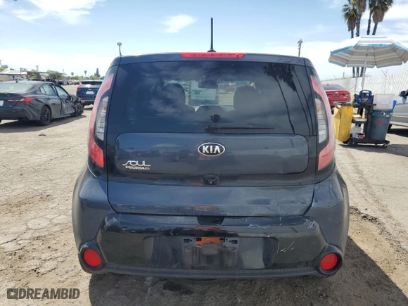2016 Kia Soul + with VIN KNDJP3A50G7331660, listed as a Copart auction lot 52636435 with 102,358 mi miles and Salvage Title. Bid and sale history available at carsss.com. Image 6.