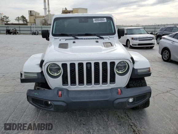 2020 Jeep Gladiator Rubicon z VIN 1C6JJTBG3LL156802, wystawiony jako Copart lot #48904865 z przebiegiem 30 704 mil mil oraz Szkoda całkowita • Salvage title. Historia ofert i sprzedaży dostępna na DreamBid. Obrazek 5.