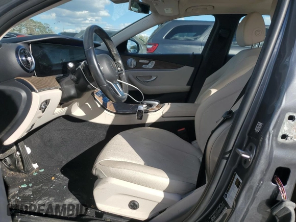 2020 Mercedes-Benz E-Class E 450 with VIN WDDZF6JB5LA703347, listed as a Copart auction lot 80259344 with 82,407 mi miles and Salvage Title. Bid and sale history available at carsss.com. Image 7.