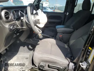 2023 Jeep Wrangler Willys with VIN 1C4HJXDG6PW663824, listed as a Copart auction lot 57761905 with 15,040 mi miles and Salvage title. Bid and sale history available at DreamBid. Image 7.