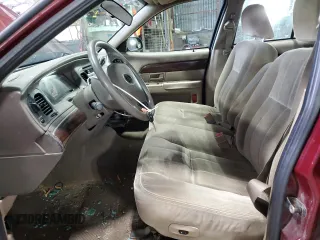 2004 Mercury Grand Marquis GS with VIN 2MEFM74W24X627374, listed as a Copart auction lot 50508605 with 118,635 mi miles and Salvage Title. Bid and sale history available at DreamBid. Image 7.