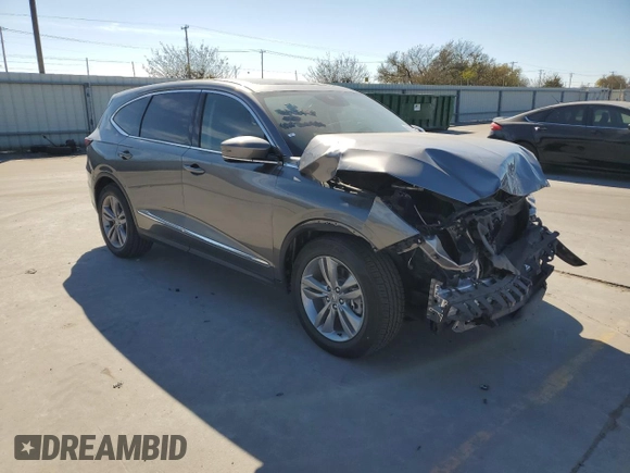 2022 Acura MDX with VIN 5J8YE1H31NL006356, listed as a Copart auction lot 81916534 with 35,638 mi miles and Salvage Title. Bid and sale history available at carsss.com. Image 4.