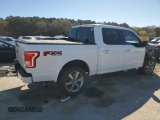 2017 Ford F-150 XL with VIN 1FTEW1EF3HFB62821, listed as a Copart auction lot 49506135 with 126,176 mi miles and Salvage Title. Bid and sale history available at carsss.com. Image 3.