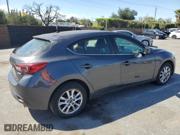 2016 Mazda 3 i Touring with VIN 3MZBM1L75GM264749, listed as a Copart auction lot 49513775 with 79,456 mi miles and Salvage Title. Bid and sale history available at DreamBid. Image 3.
