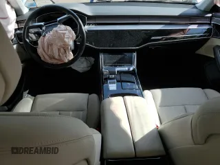 2023 Audi A8 with VIN WAULDAF87PN012614, listed as a Copart auction lot 74370654 with 26,344 mi miles and Salvage Title. Bid and sale history available at carsss.com. Image 8.