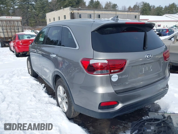 2019 Kia Sorento LX with VIN 5XYPGDA34KG553063, listed as a IAAI auction lot 41483547 with 89,441 mi miles. Bid and sale history available at carsss.com. Image 15.