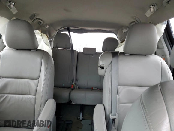 2015 Toyota Sienna XLE with VIN 5TDYK3DC9FS552119, listed as a Copart auction lot 55424515 with 108,307 mi miles and Salvage title. Bid and sale history available at DreamBid. Image 10.