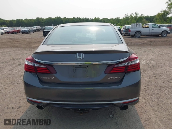 2016 Honda Accord Sport with VIN 1HGCR2F50GA112045, listed as a IAAI auction lot 42411609 with 152,318 mi miles and . Bid and sale history available at DreamBid. Image 16.