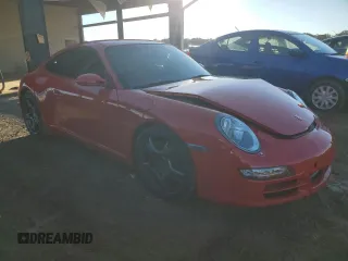 2008 Porsche 911 Carrera S with VIN WP0AB29998S731098, listed as a Copart auction lot 80734494 with 52,742 mi miles and Salvage Title. Bid and sale history available at DreamBid. Image 4.