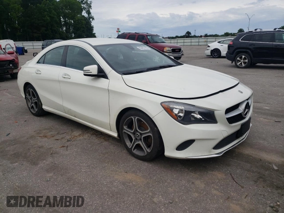 2018 Mercedes-Benz CLA 250 with VIN WDDSJ4EBXJN547083, listed as a Copart auction lot 60467495 with 125,978 mi miles and Clean title. Bid and sale history available at DreamBid. Image 4.