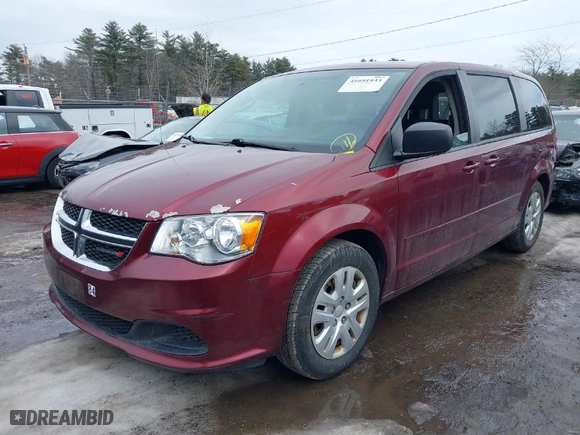 2017 Dodge Grand Caravan SE with VIN 2C4RDGBG8HR793970, listed as a IAAI auction lot 41691933 with 107,055 mi miles. Bid and sale history available at carsss.com. Image 2.