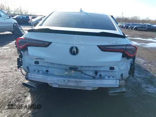 2021 Acura TLX w/A-Spec Package with VIN 19UUB5F59MA013665, listed as a IAAI auction lot 41569907 with 48,429 mi miles. Bid and sale history available at carsss.com. Image 18.
