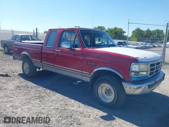1995 Ford F-150 z VIN 1FTEX14H6SKB75447, wystawiony jako IAAI lot #40212118 z przebiegiem 205 880 mil mil oraz . Historia ofert i sprzedaży dostępna na DreamBid. Obrazek 1.