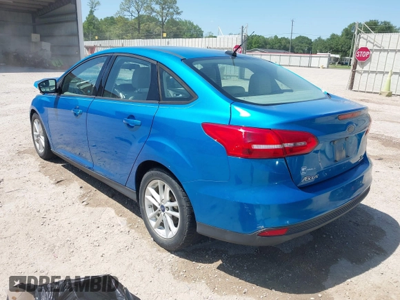 2016 Ford Focus SE with VIN 1FADP3F26GL350240, listed as a IAAI auction lot 41997300 with 84,871 mi miles. Bid and sale history available at carsss.com. Image 3.