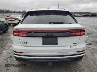 2021 Audi Q8 Prestige with VIN WA1FVAF16MD032462, listed as a Copart auction lot 81675224 with 38,472 mi miles and Salvage title. Bid and sale history available at DreamBid. Image 6.