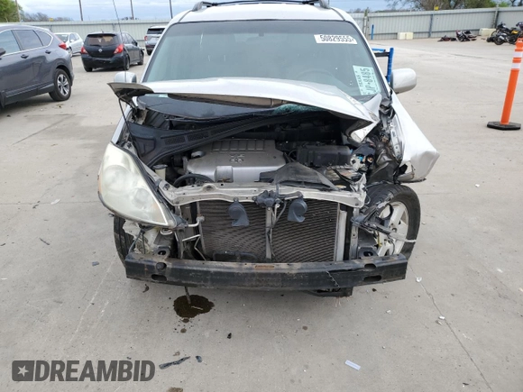 2009 Toyota Sienna XLE with VIN 5TDZK22C29S266893, listed as a Copart auction lot 50829555 with Not provided miles and Salvage title. Bid and sale history available at DreamBid. Image 5.