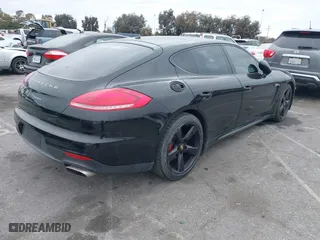 2014 Porsche Panamera with VIN WP0AA2A74EL014840, listed as a IAAI auction lot 41892514 with 79,663 mi miles. Bid and sale history available at carsss.com. Image 4.