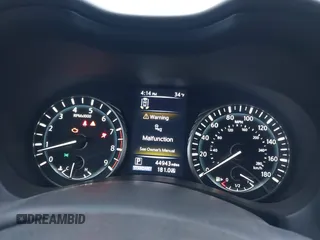 2021 Infiniti Q50 Red Sport 400 with VIN JN1FV7DR9MM880162, listed as a IAAI auction lot 41244912 with 44,943 mi miles and . Bid and sale history available at DreamBid. Image 7.