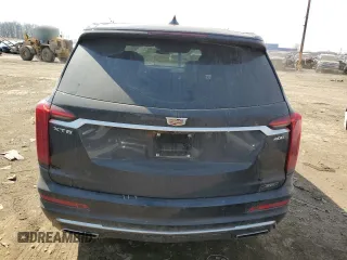 2023 Cadillac XT6 FWD Premium Luxury with VIN 1GYKPCRS4PZ103061, listed as a Copart auction lot 49300205 with 72,131 mi miles and Salvage title. Bid and sale history available at DreamBid. Image 6.